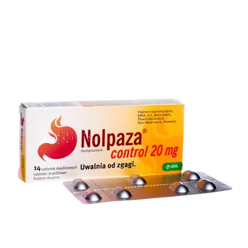 Nolpaza Control 20 mg, 14 tabletek dojelitowych 