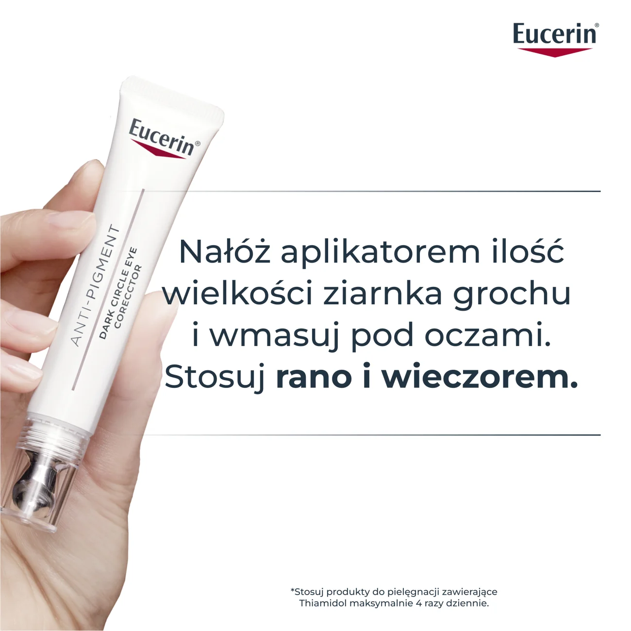 Eucerin Anti-Pigment, Krem pod oczy rozjaśniający cienie pod oczami, 15 ml