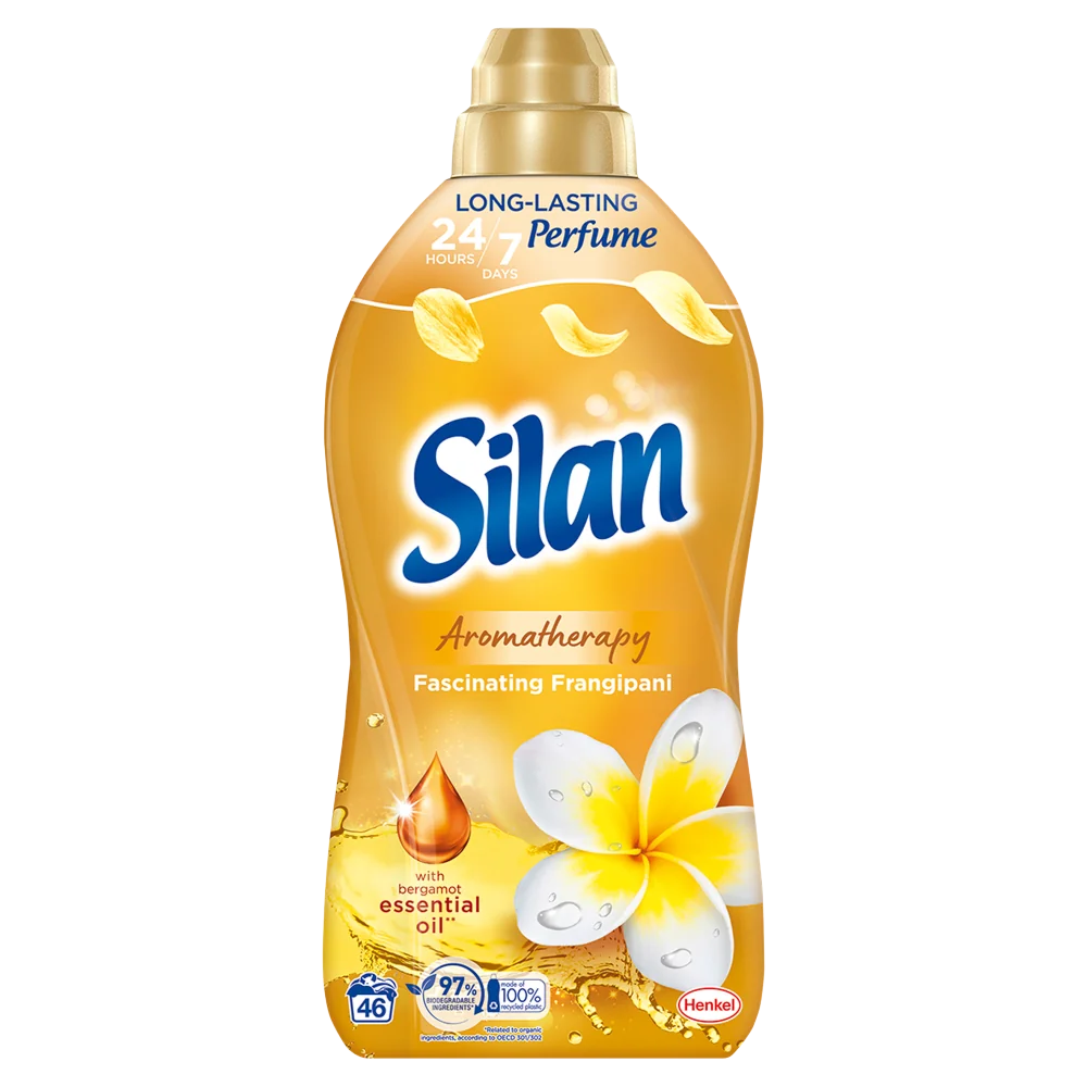 Silan Aromatherapy Fascinating Frangipani płyn do zmiękczania tkanin, 1012 ml