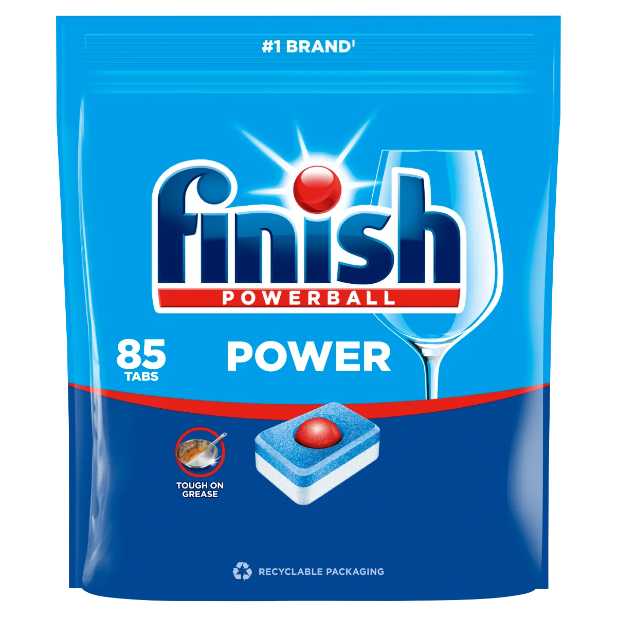 Finish Power tabletki do zmywarki Fresh, 85 sztuk