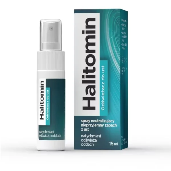 Halitomin odświeżacz do ust, 15 ml