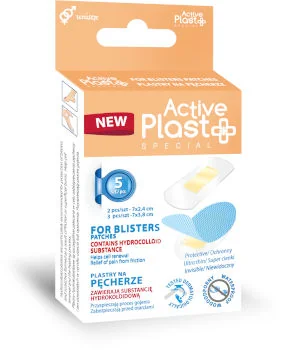 Active Plast zestaw plastrów na pęcherze