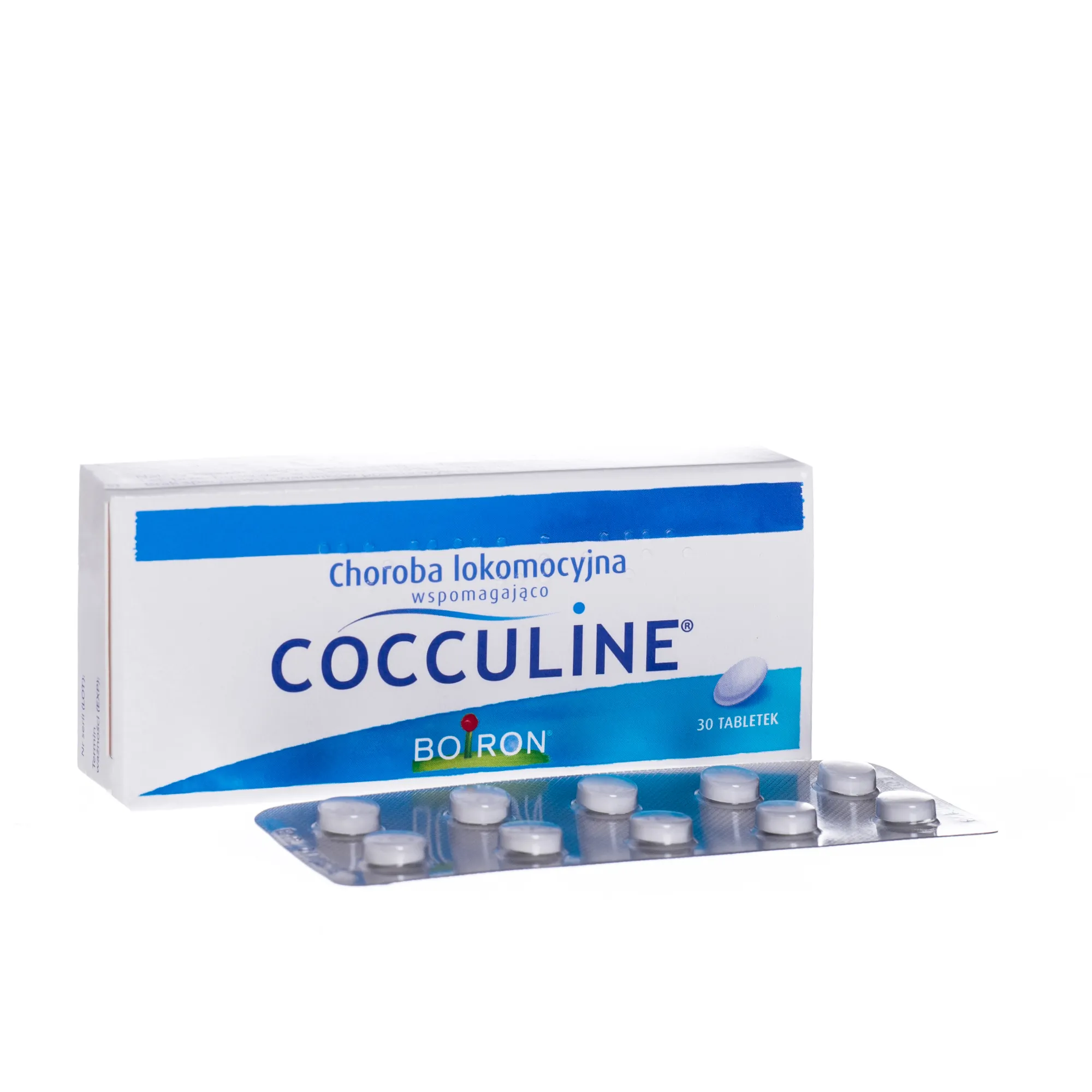 Cocculine, lek przeciw chorobie lokomocyjnej, 30 tabletek
