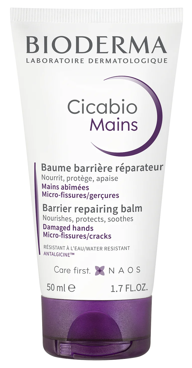 Bioderma Cicabio Mains krem do rąk przywracający prawidłową barierę ochronną, 50 ml