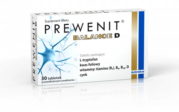 Prewenit Balance D, suplement diety, 30 tabletek