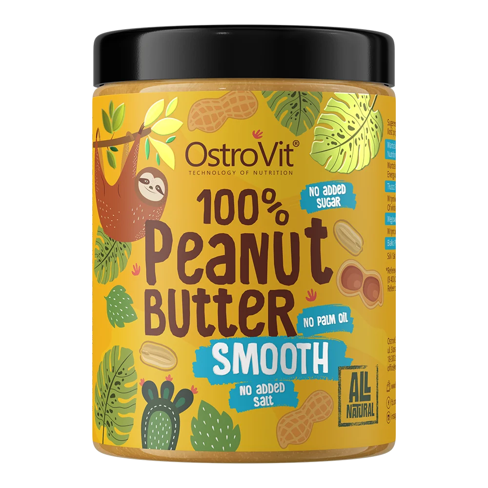 OstroVit 100% Krem Orzechowy Smooth 1000 g