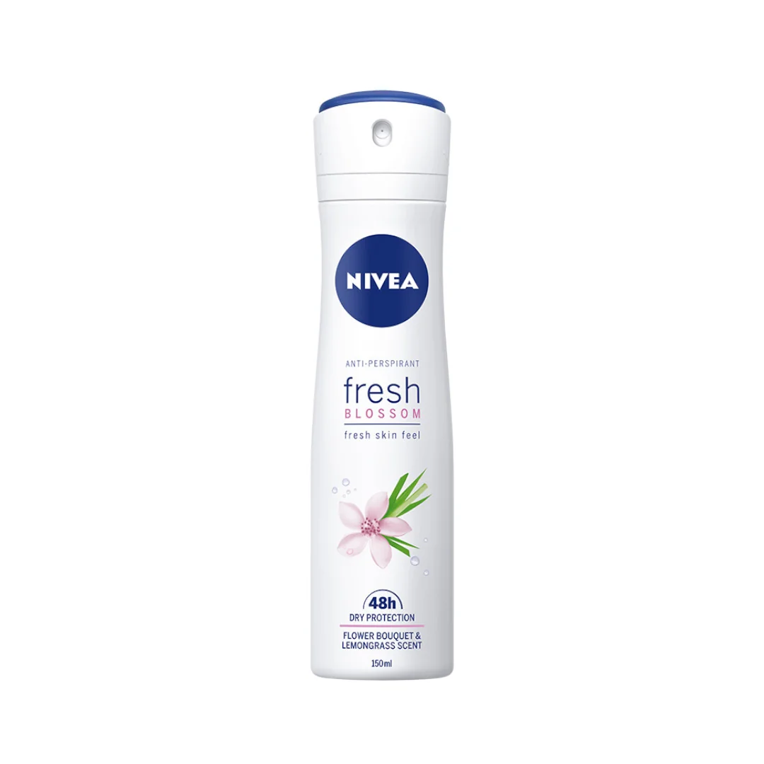 Nivea Fresh Blossom antyperspirant damski w sprayu, 150 ml