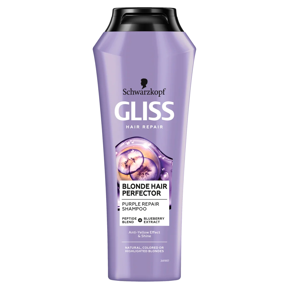 Schwarzkopf Gliss Blonde Hair Perfector szampon do włosów fioletowy, 250 ml