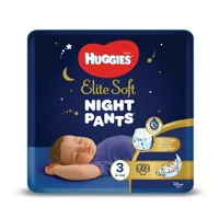 Huggies Elite Soft Night Pants pieluchomajtki rozmiar 3 6-11 kg, 23 szt.