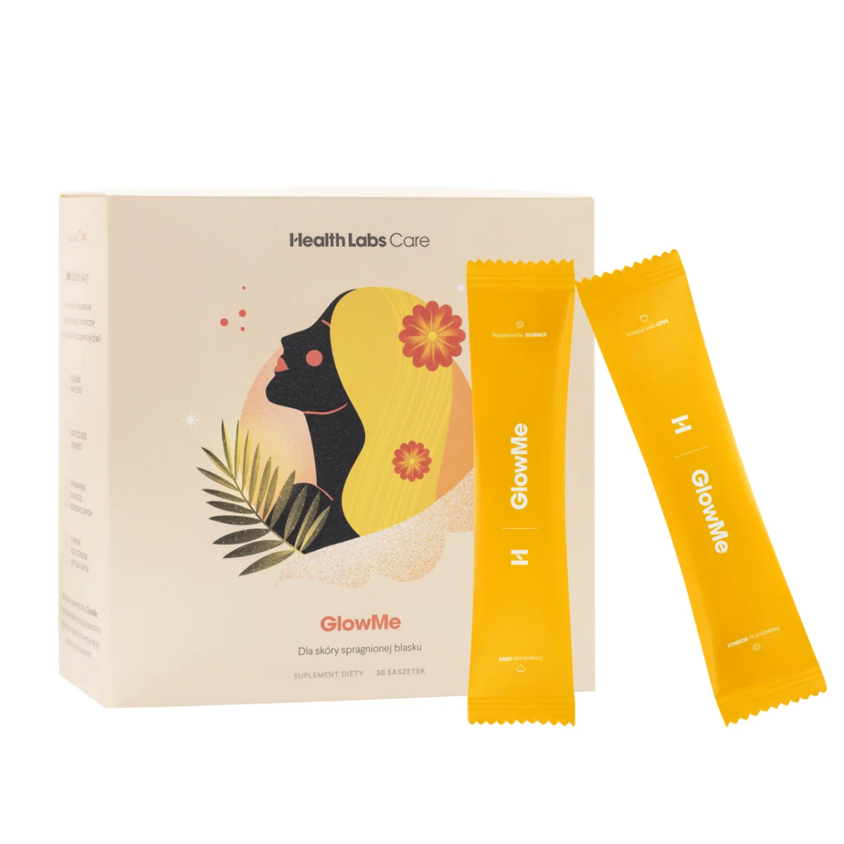 Health Labs Care GlowMe Ananas-Mango 30 saszetek