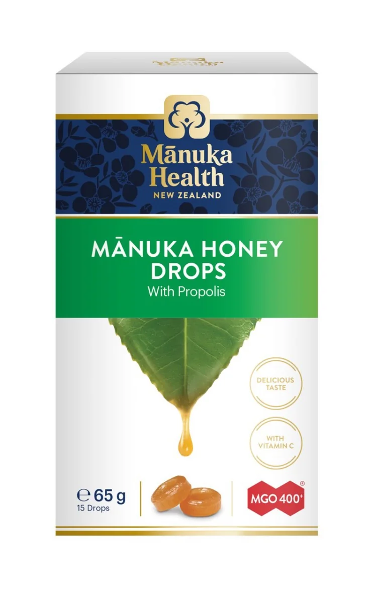 Manuka Health cukierki z miodem manuka MGO™ 400+, 65 g