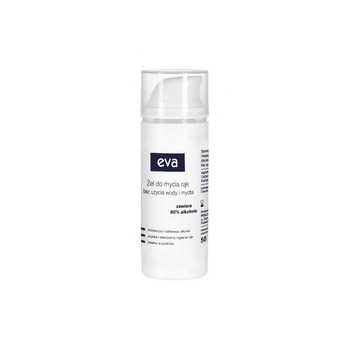 Eva żel do mycia rąk bez użycia wody z alkoholem 60%, 50 ml