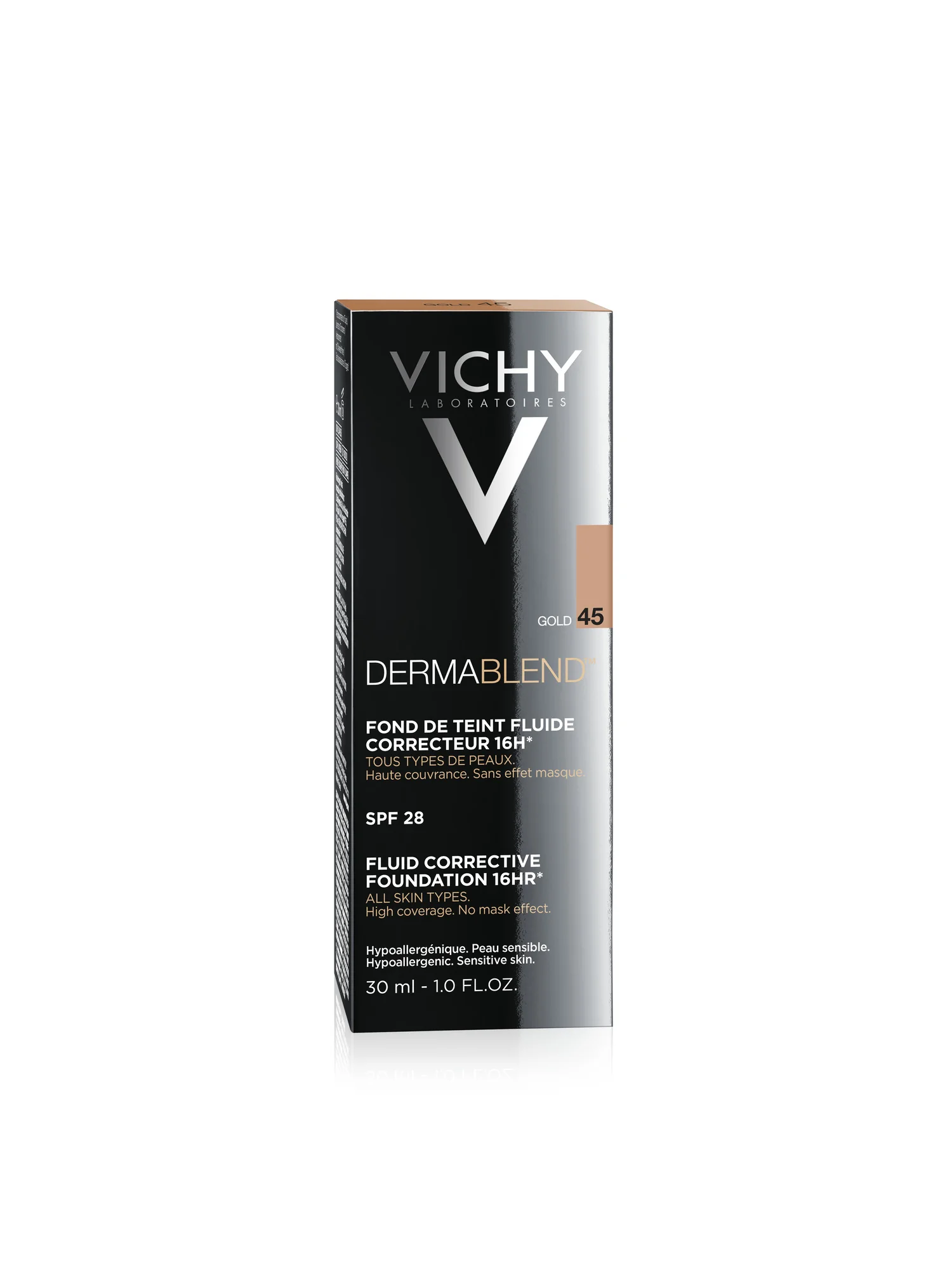 Vichy Dermablend fluid korygujący Gold 45, 30 ml