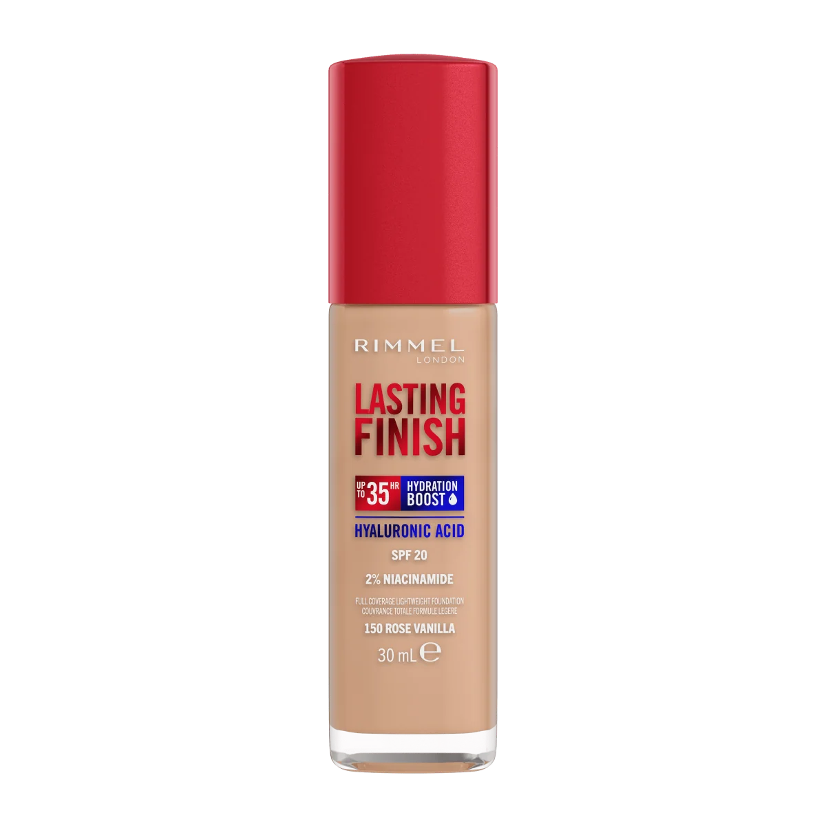 Rimmel Lasting Finish Foundation Podkład do twarzy nr 150 Rose Vanilla, 30 ml