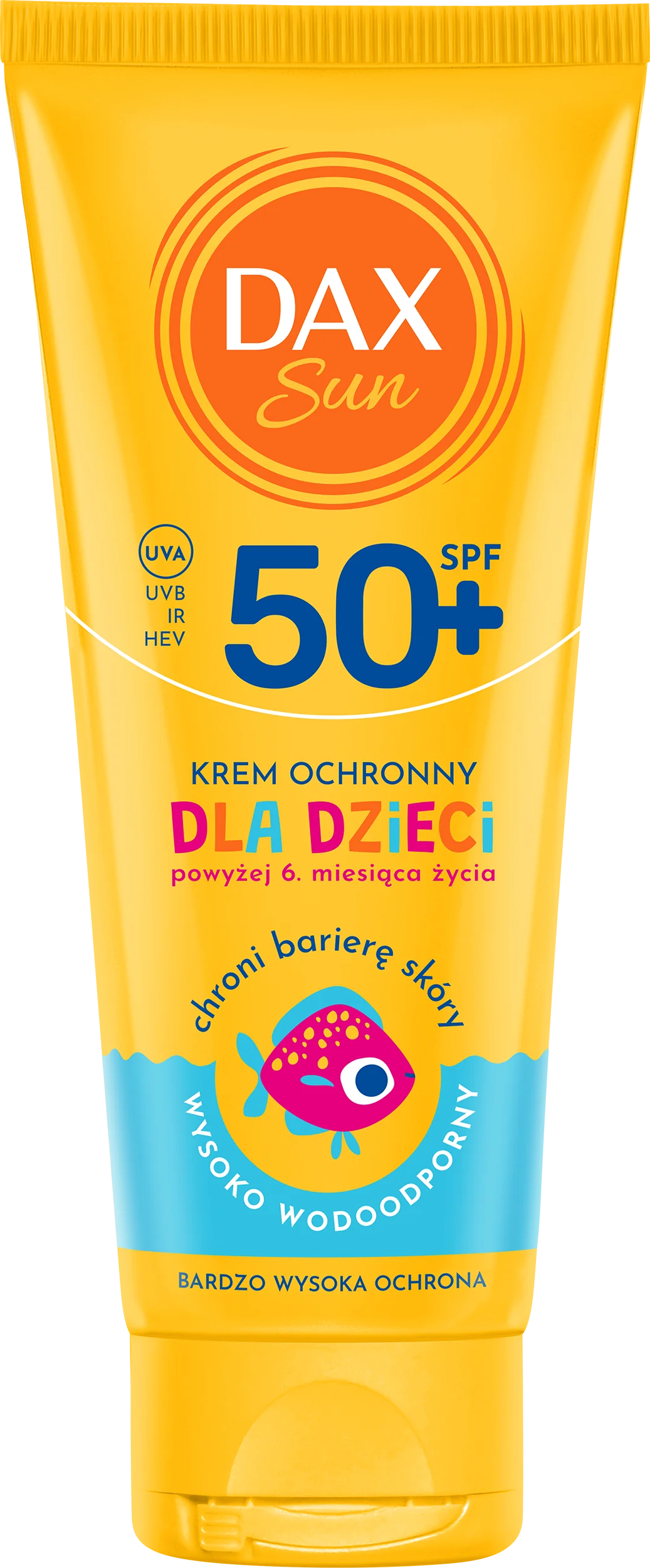Dax Sun krem ochronny dla dzieci SPF 50+, 75 ml