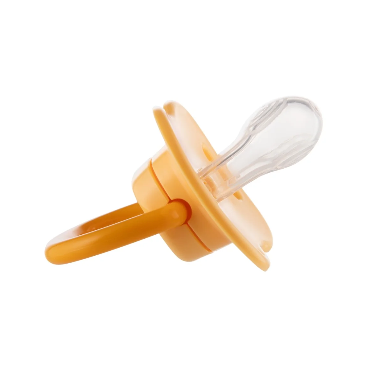 Canpol Babies AIRflow smoczek silikonowy 0-6m symetryczny pomarańczowy, 2 sztuki