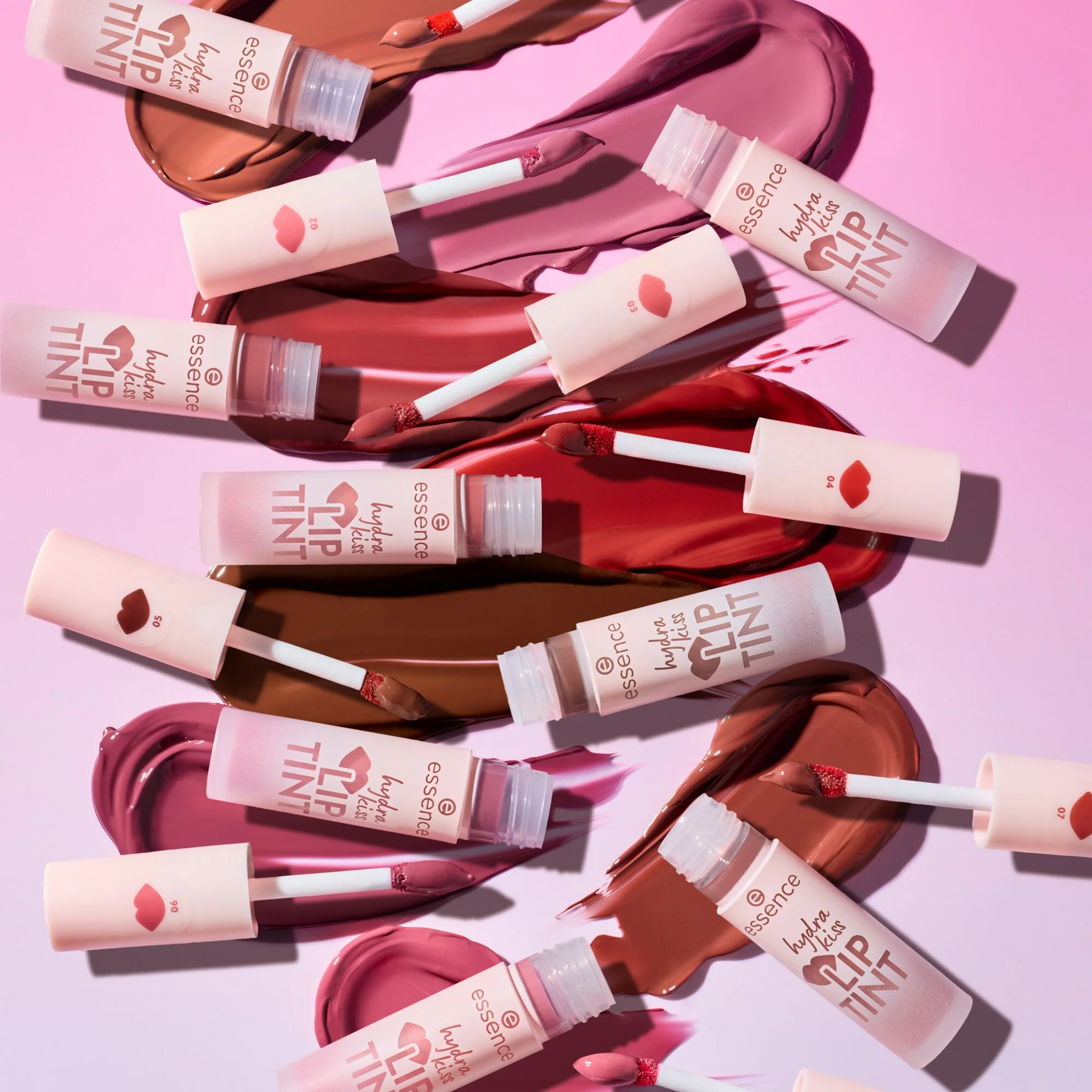 Essence Hydra Kiss Lip Tint tint do ust 03 Rosy Blossom, 4 ml
