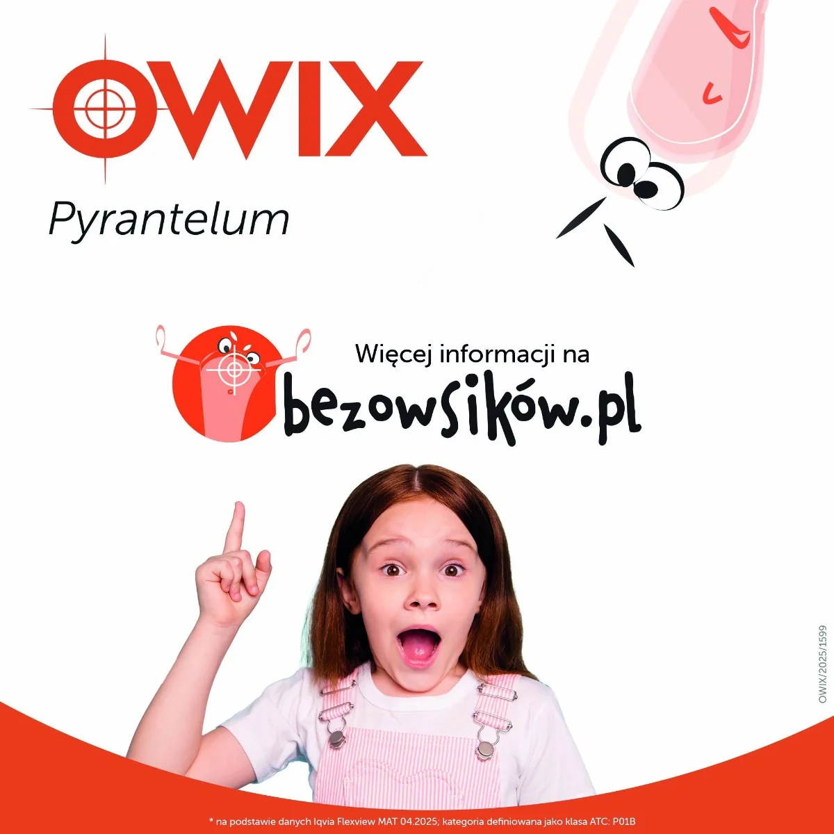 Owix 0,25mg/5ml, zawiesina doustna, 15 ml