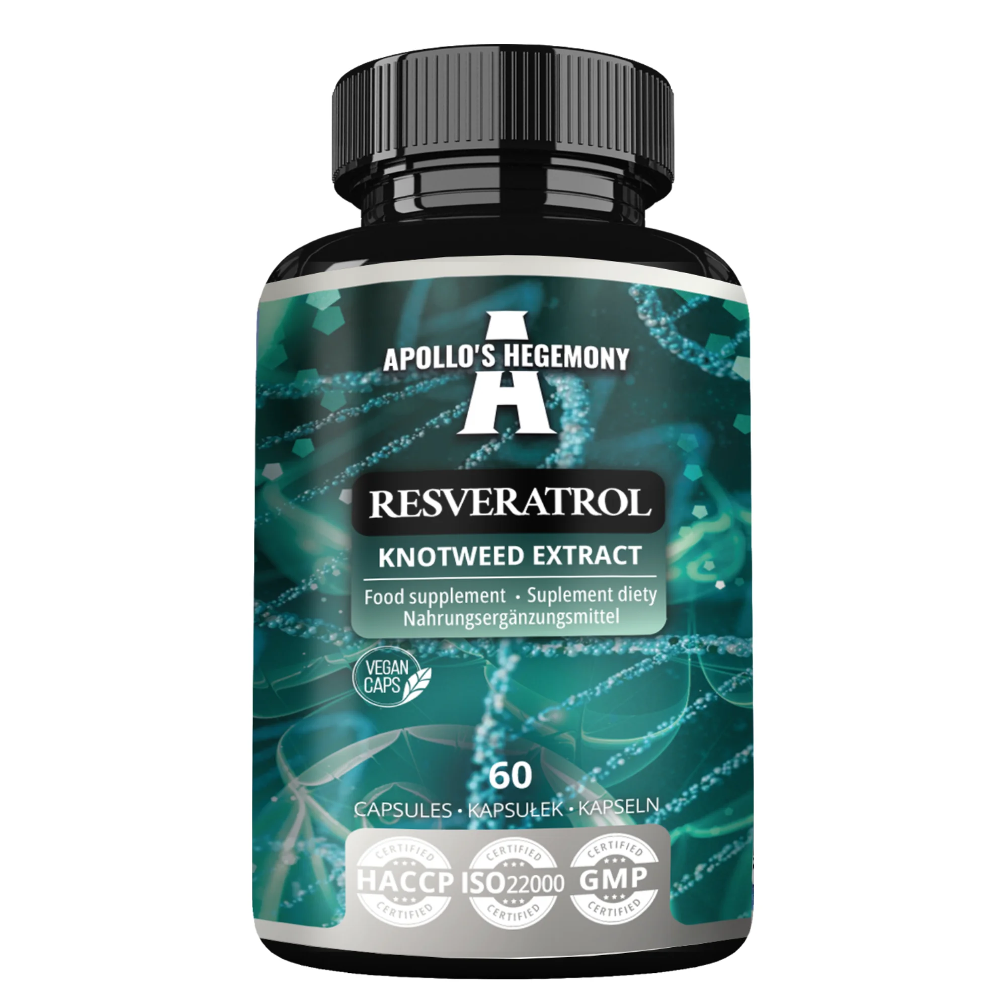 Apollo's Hegemony Resveratrol 60 kapsułek