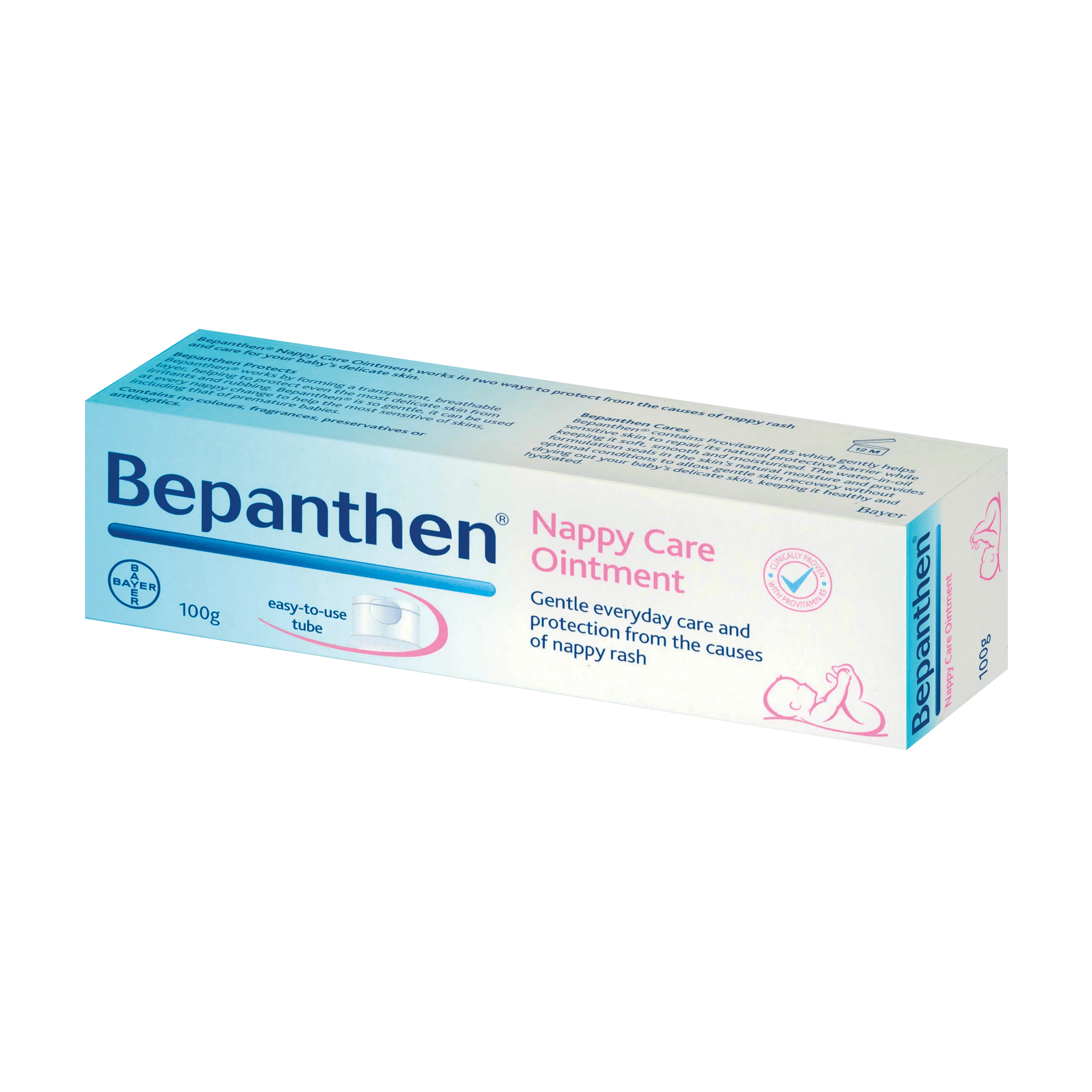 Bepanthen Nappy Care Ointment, import równoległy, 100 g 
