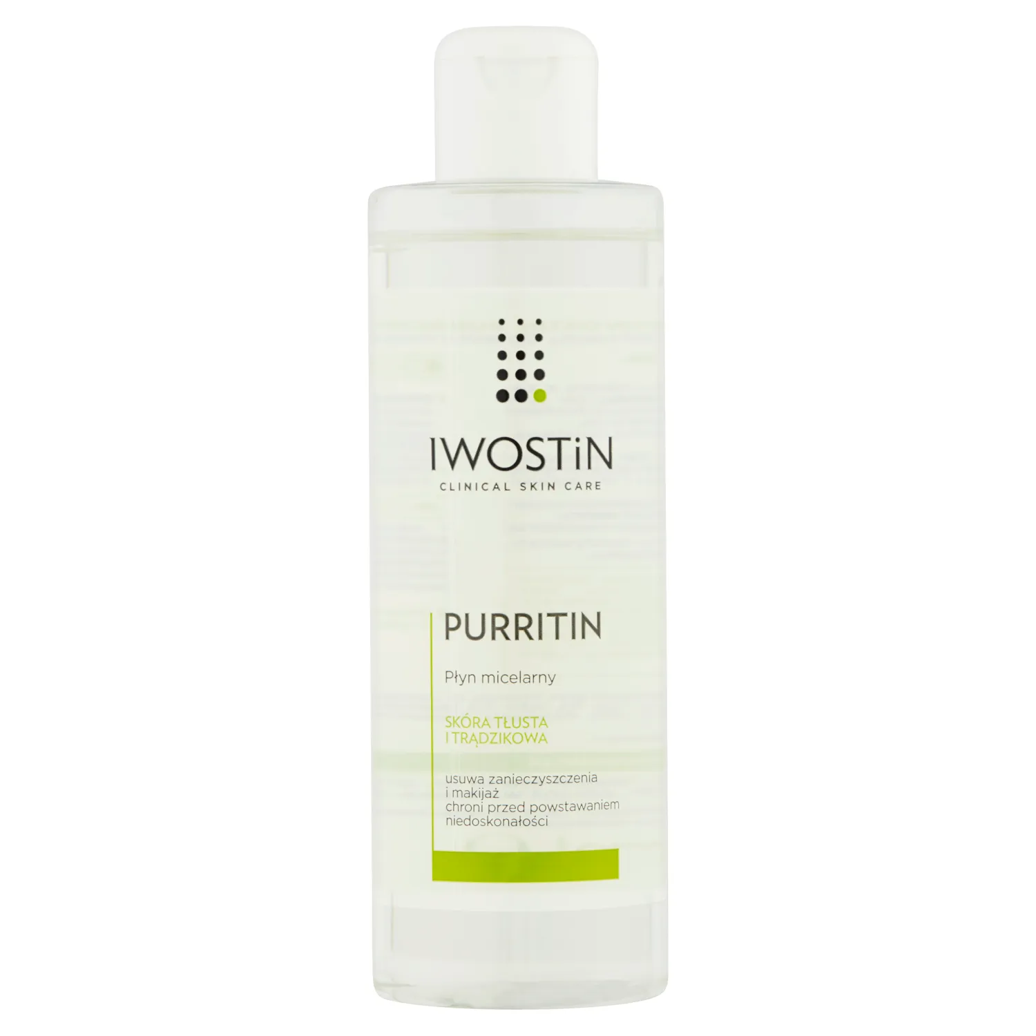 Iwostin Purritin, płyn micelarny, 215 ml