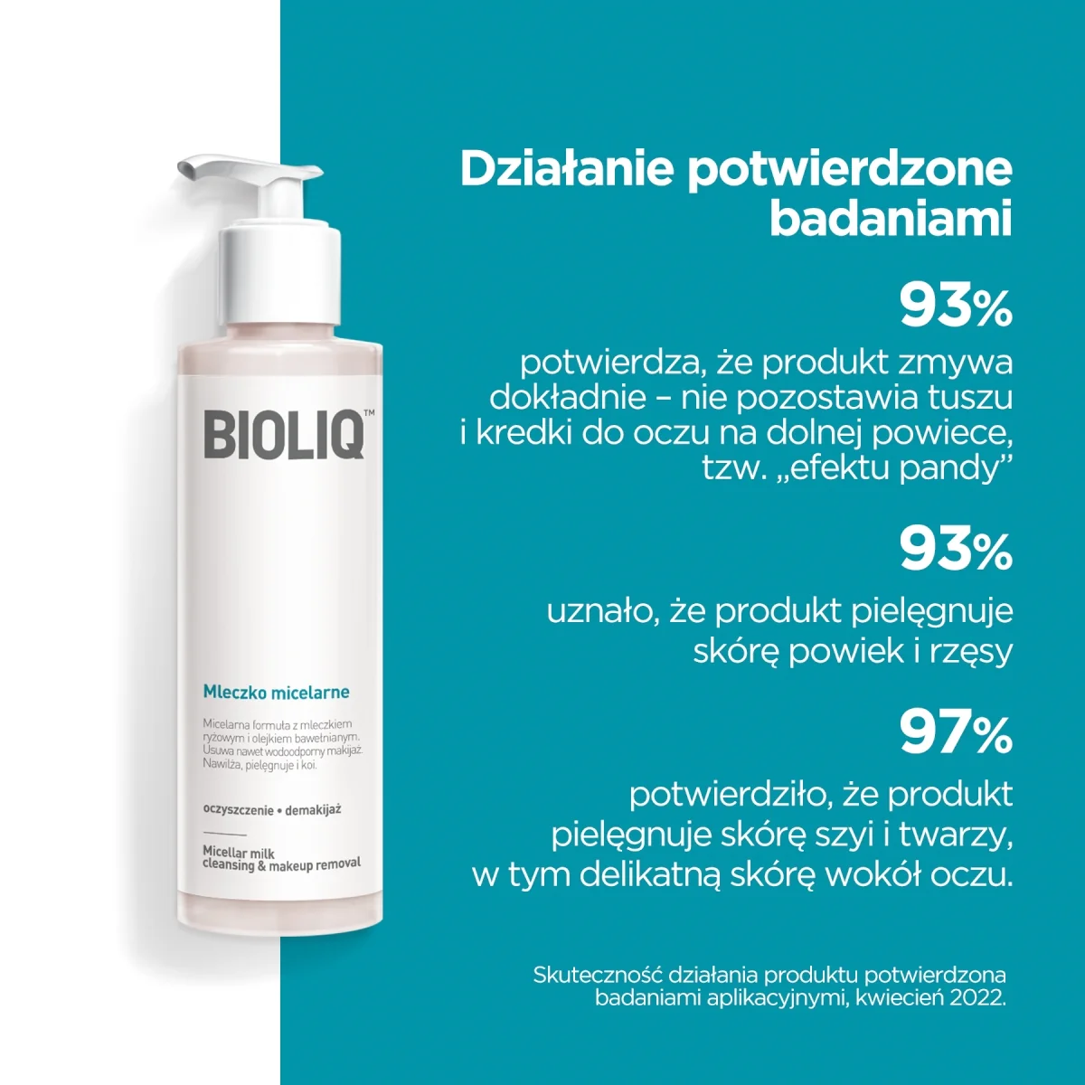 Bioliq Clean mleczko micelarne, 135 ml