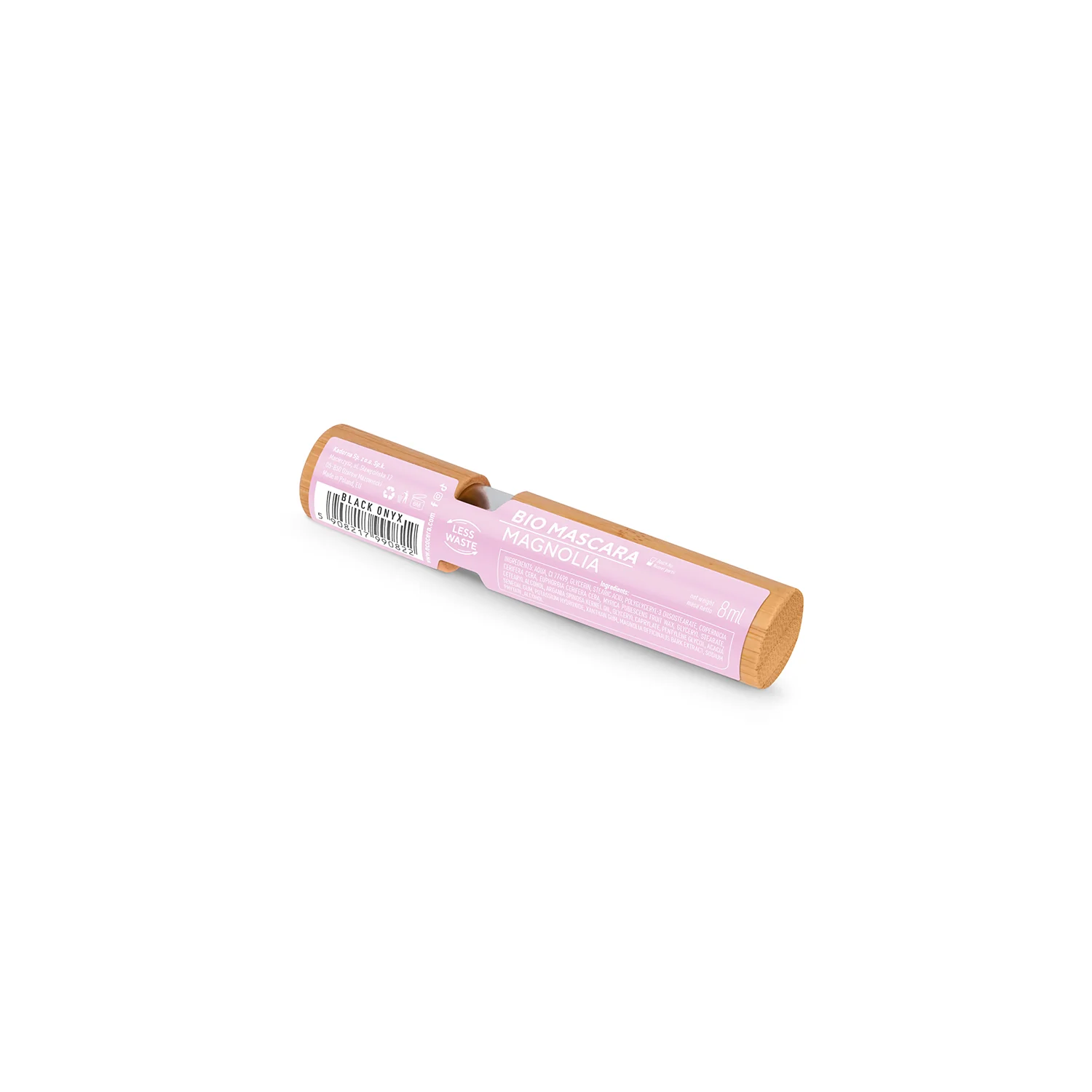 Ecocera BIO Mascara Magnolia Tusz do rzęs Black Onyx, 8 ml