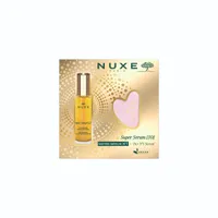 Nuxe zestaw: Super Serum [10] + masażer do twarzy Gua Sha, 30 ml + 1 szt.