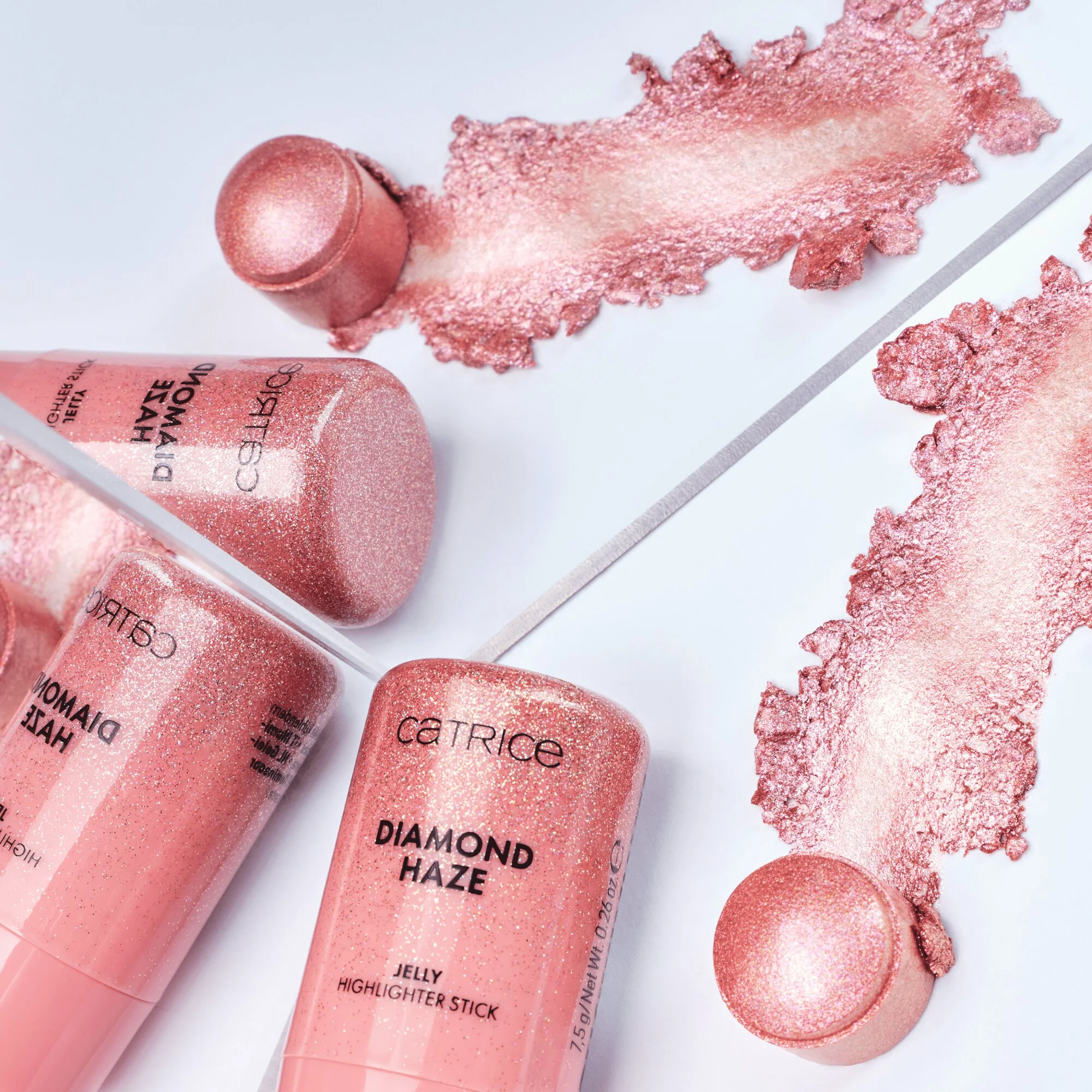 CATRICE Diamond Haze Jelly Highlighter Stick rozświetlacz w sztyfcie 010 Born To Sparkle, 7,5 g