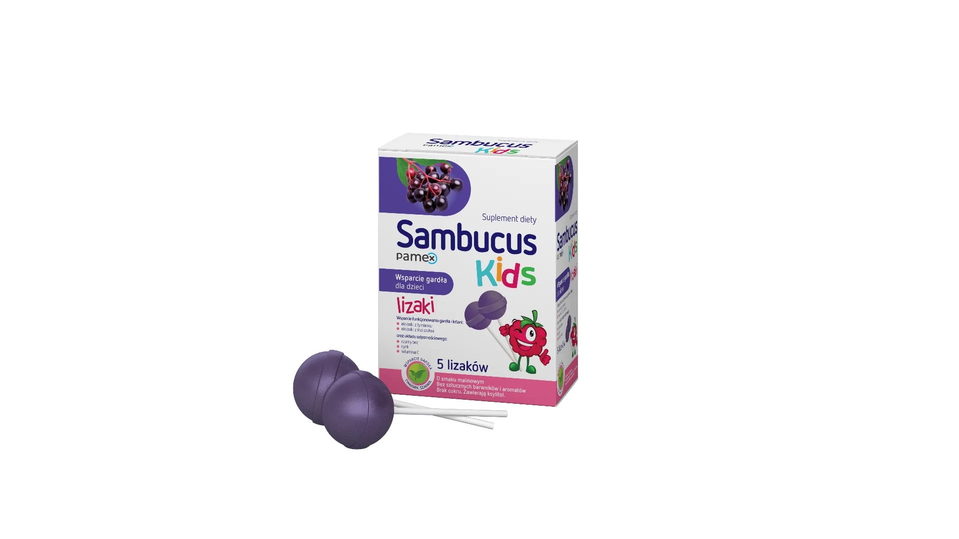 Sambucus Kids 5 lizaków