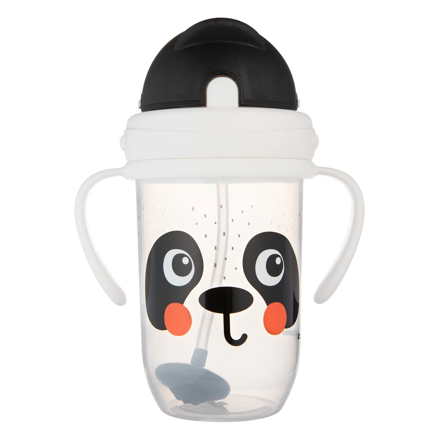 Canpol Babies kubek niekapek z rurką i odważnikiem panda