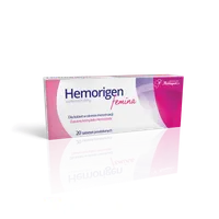 Hemorigen Femina, suplement diety, 20 tabletek