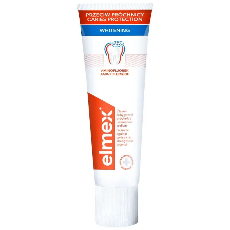 elmex® Whitening Przeciw Próchnicy pasta do zębów, 75 ml 
