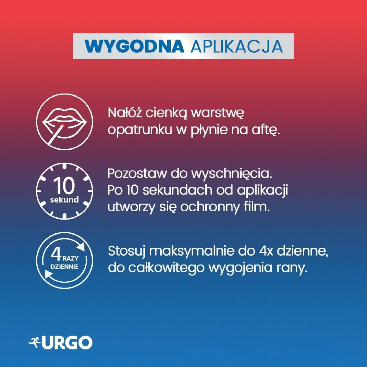 Urgo żel na afty i drobne rany w jamie ustnej, 6 ml