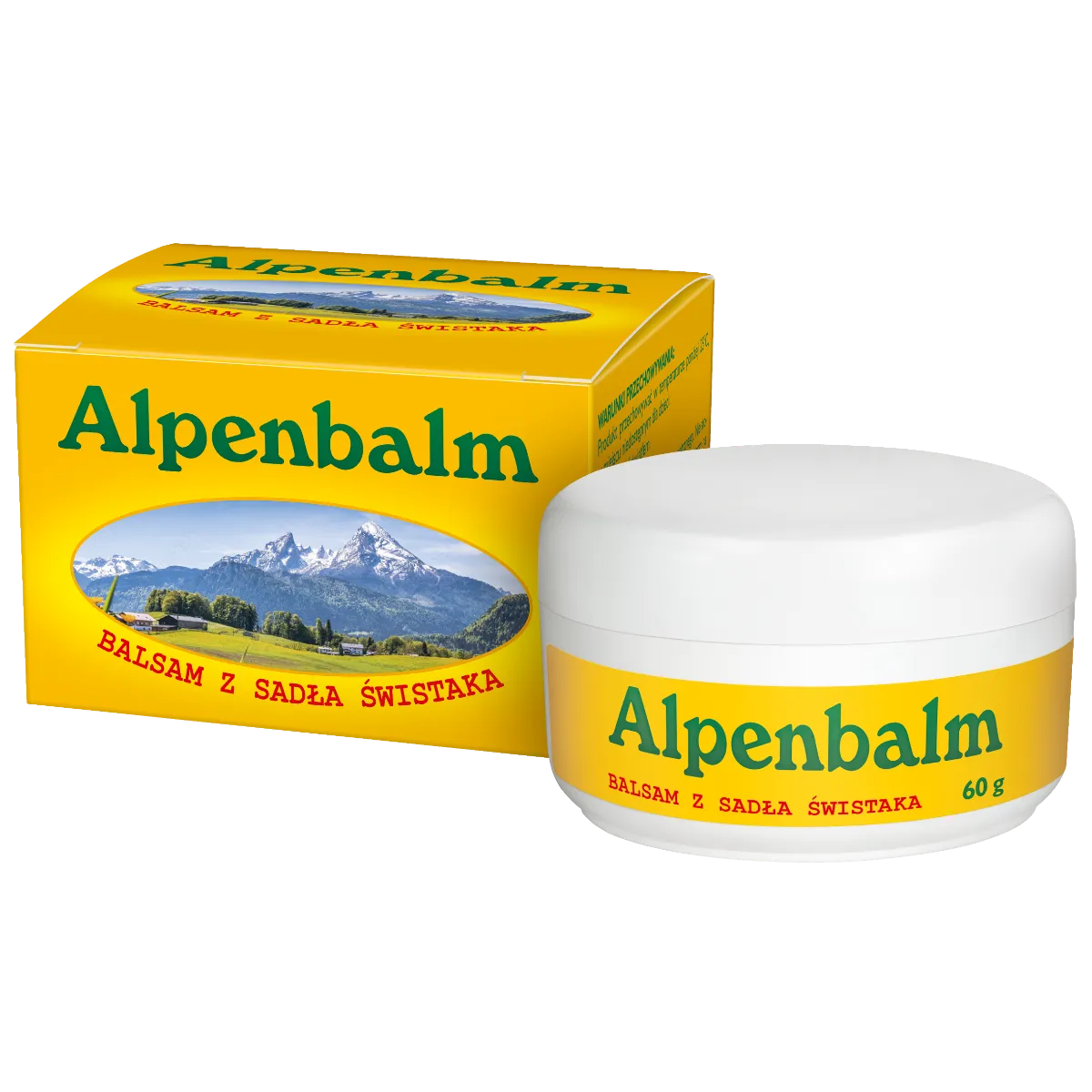 Alpenbalm Balsam z sadła świstaka, 60 g 