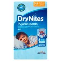 Huggies Drynites, boy pyjama pants majtki 16-23 kg, 10 sztuk