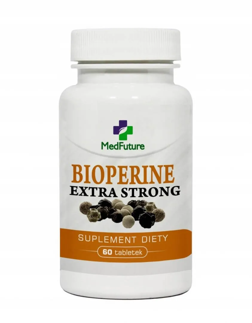 Bioperine Extra Strong, suplement diety, 60 tabletek