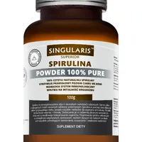 Singularis Superior Spirulina Powder 100% Pure, suplement diety, proszek 100 g