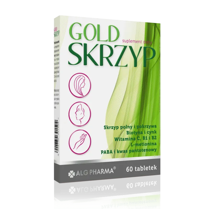 Gold Skrzyp Comfort, suplement diety, 60 tabletek