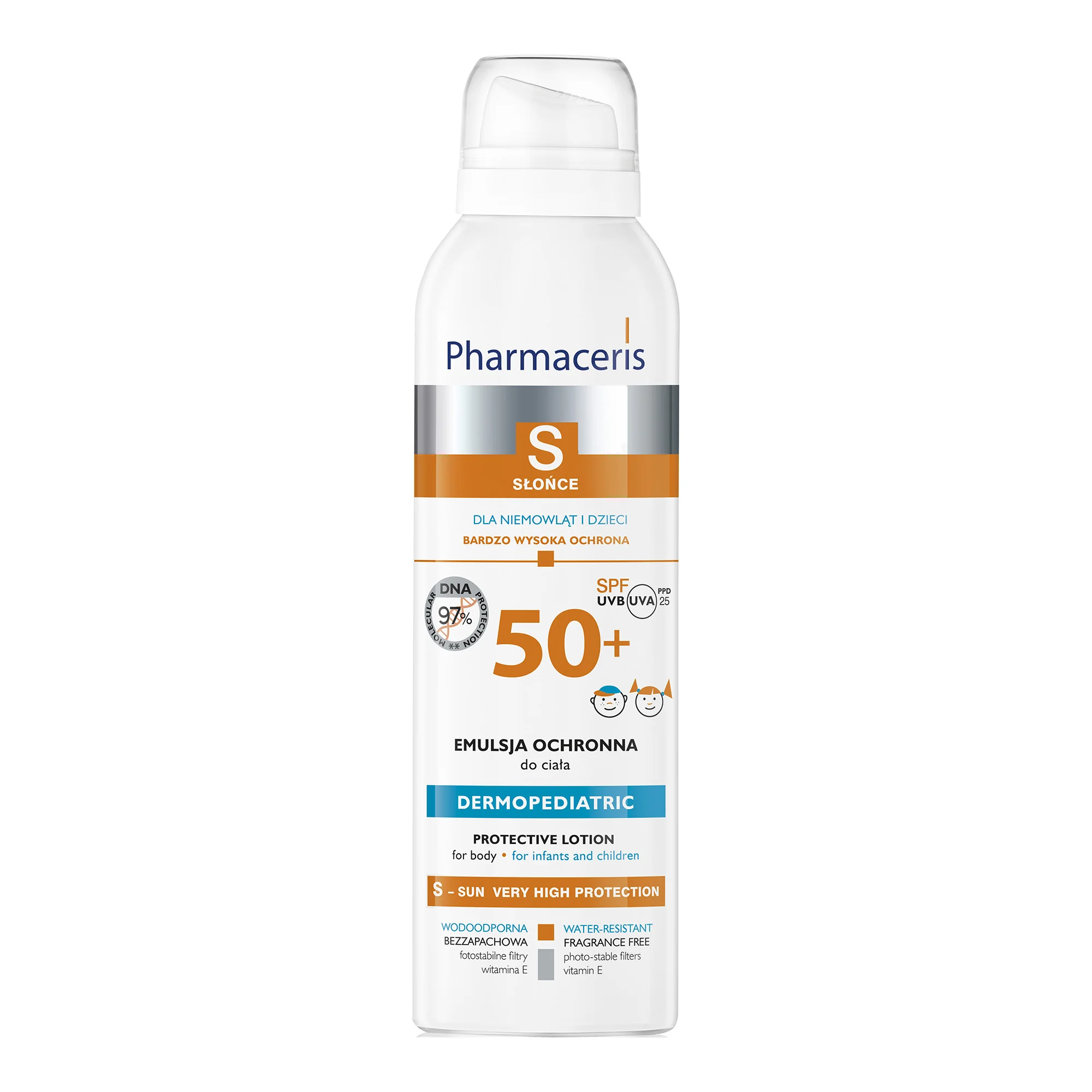 Pharmaceris S emulsja ochronna dla niemowląt i dzieci SPF 50+, 150 ml