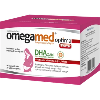 Omegamed Optima Forte, 90 kapsułek + 30 tabletek