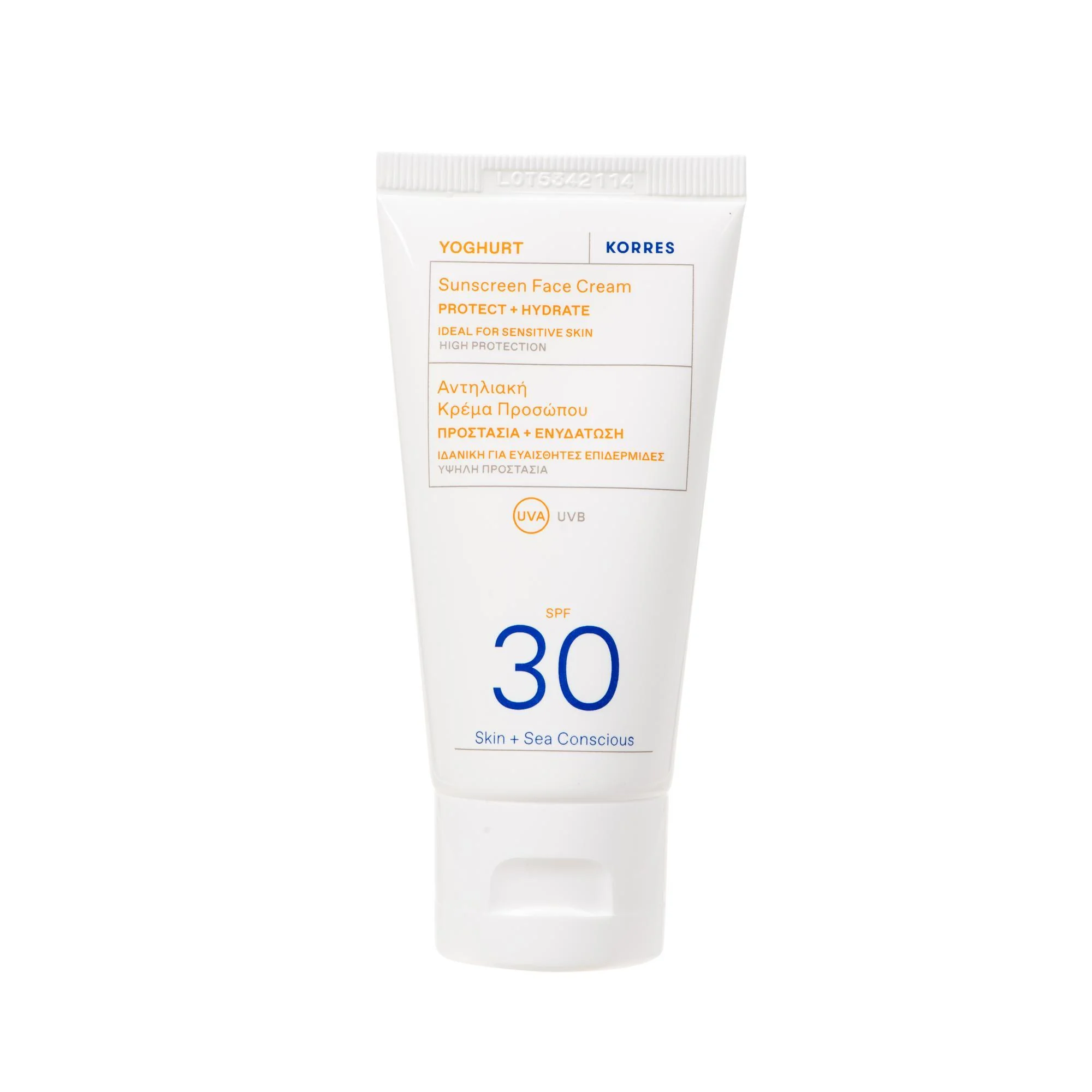 Korres Yoghurt krem ochronny do twarzy  SPF 30, 50 ml