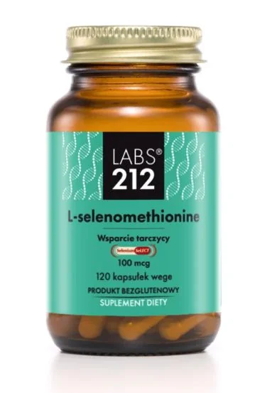 LABS212 L-Selenomethionine Selenium SeLECT® 120 kapsułek wege