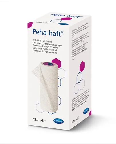 Peha-Haft opaska podtrzymująca elastyczna, 12 cm x 4 m, 1 szt.
