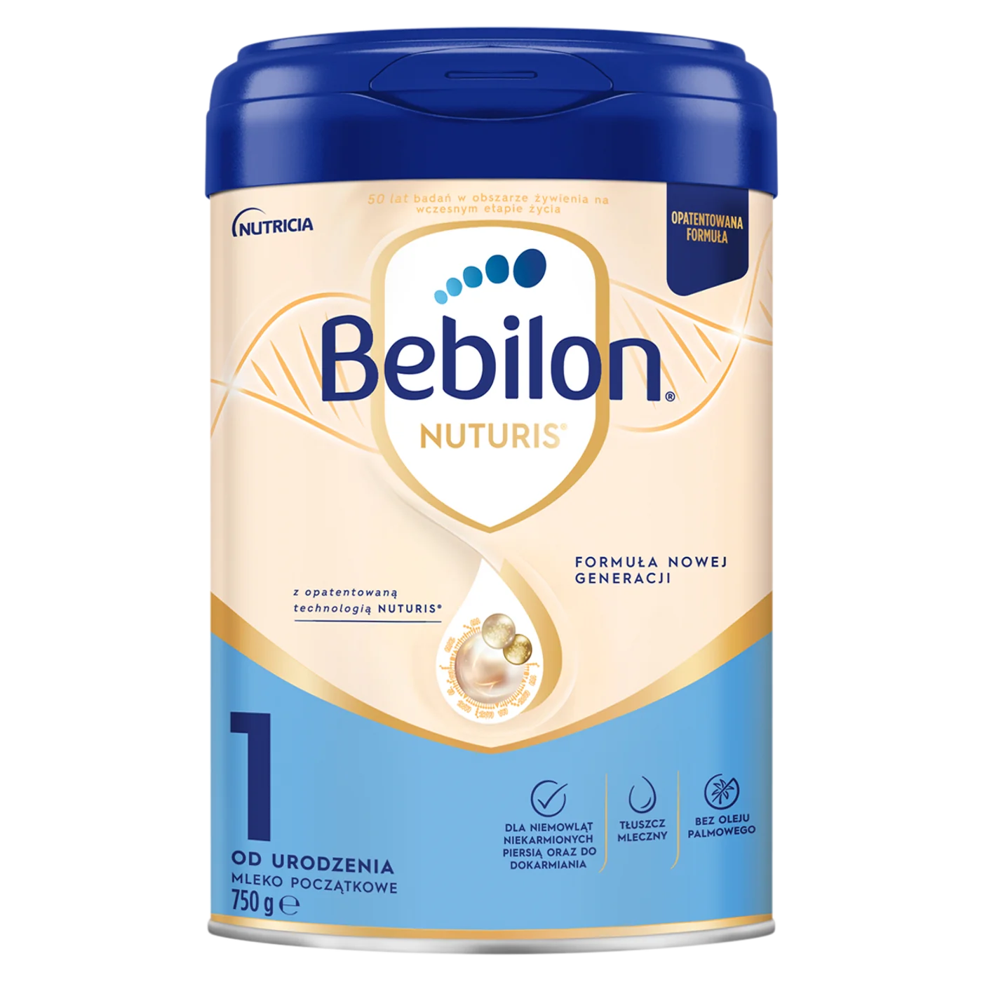 Bebilon Nuturis 1 mleko początkowe od urodzenia, proszek, 750 g