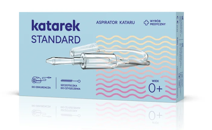 Katarek Standard aspirator do nosa do odkurzacza, 1 sztuka