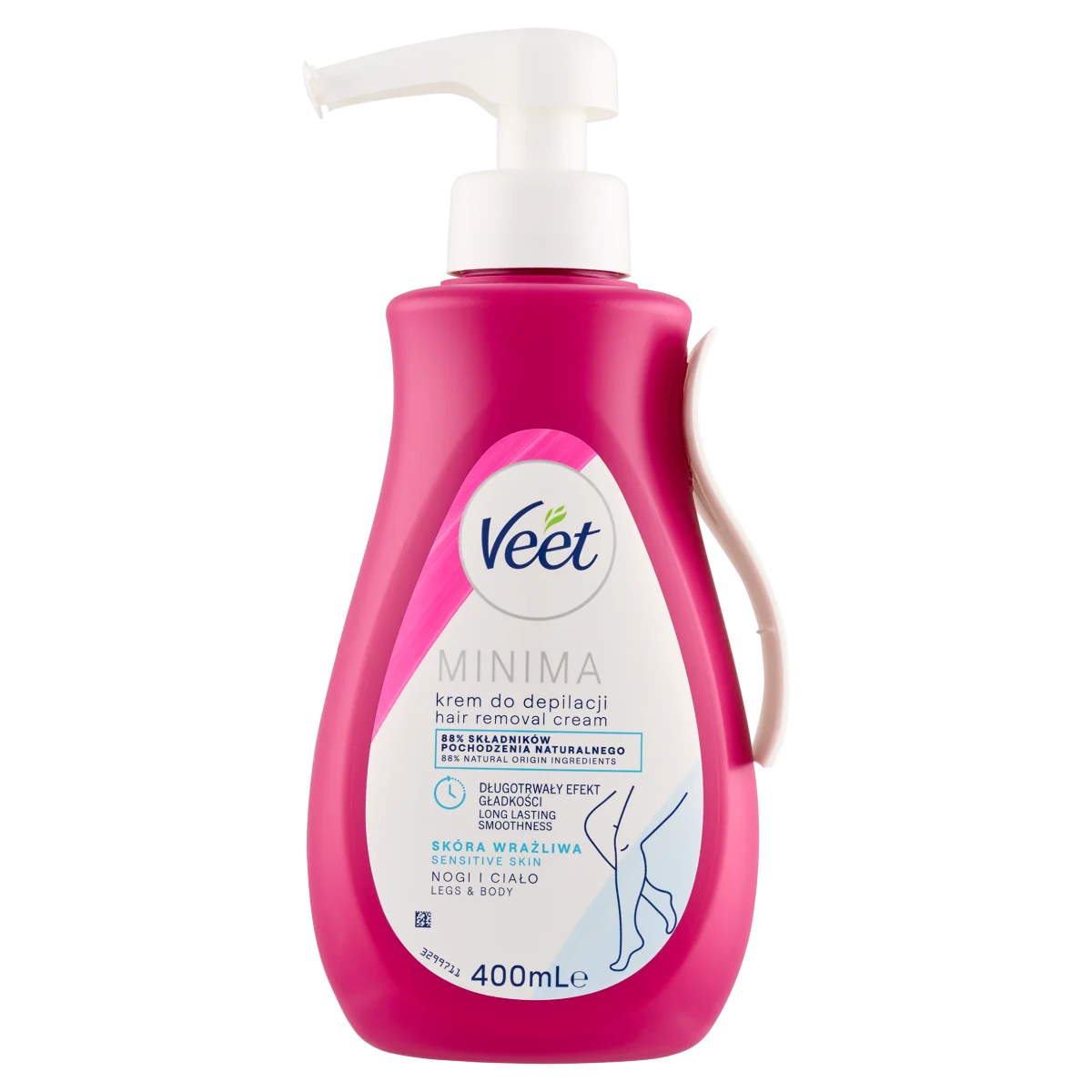 Veet Minima krem do depilacji skóry wrażliwej, 400 ml