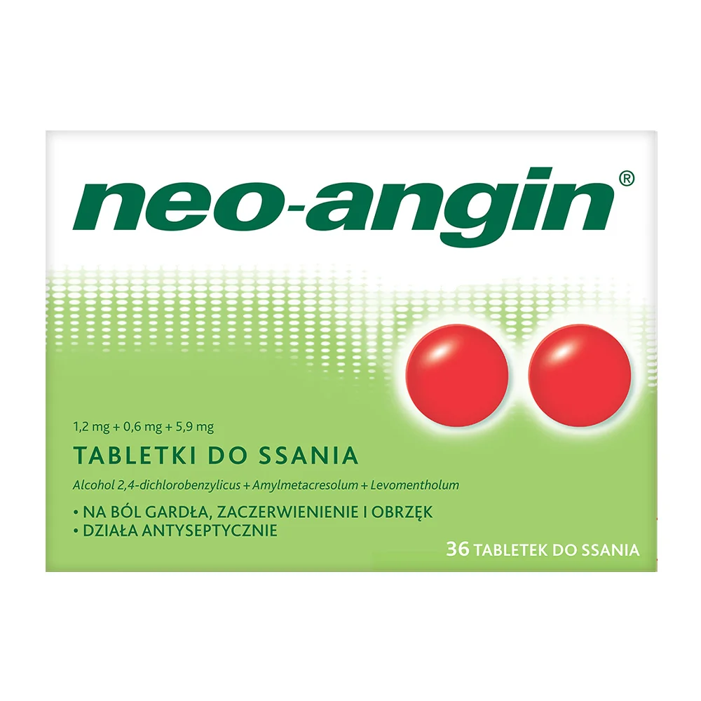 1,2 mg + 0,6 mg + 5,72 mg 36 tabletek do ssania