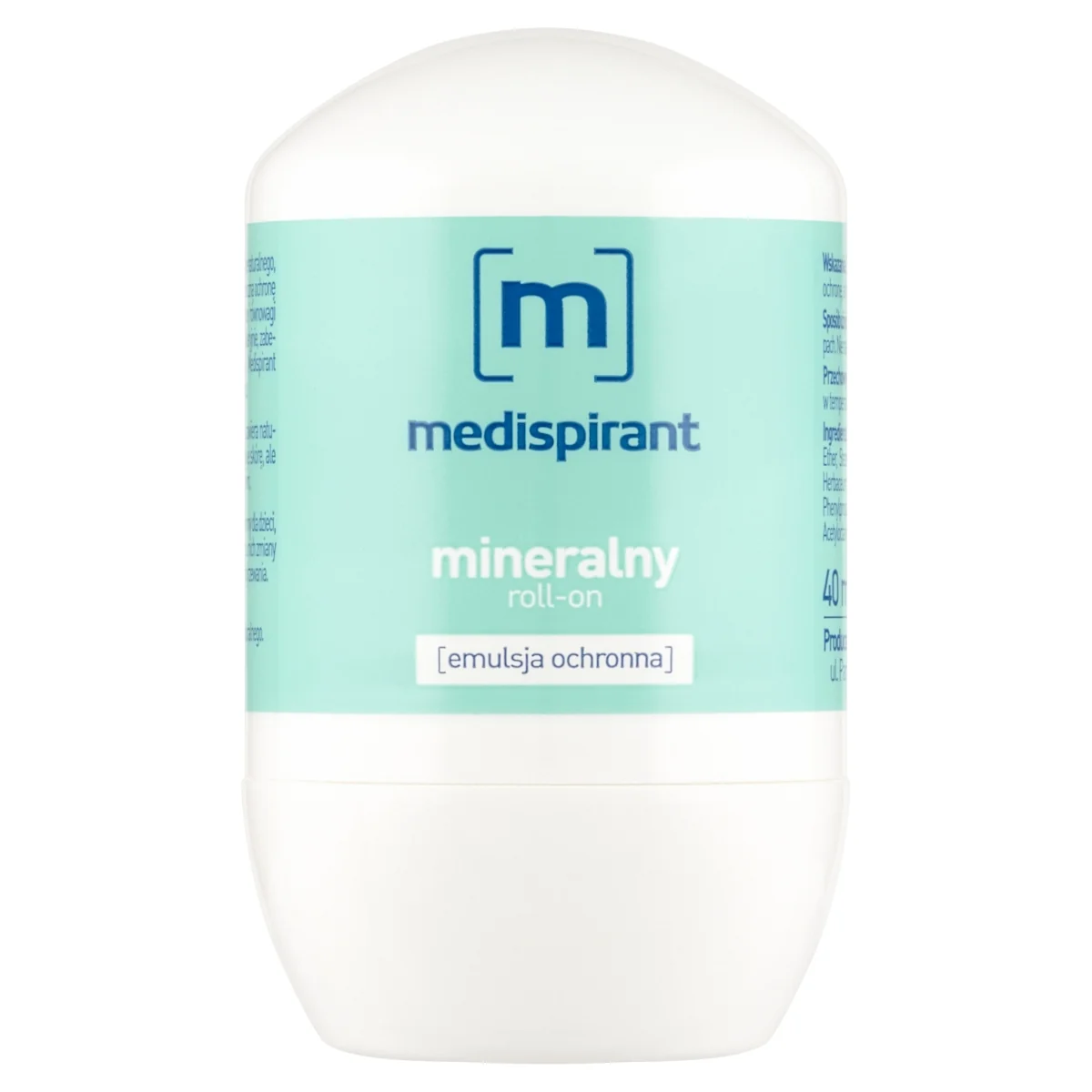 Medispirant Mineralny antyperspirant mineralny roll-on, 40 ml