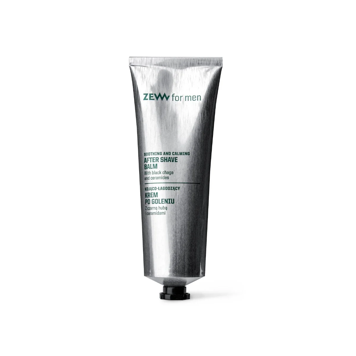 ZEW for men kojąco-łagodzący krem po goleniu z czarną hubą i ceramidami, 80 ml